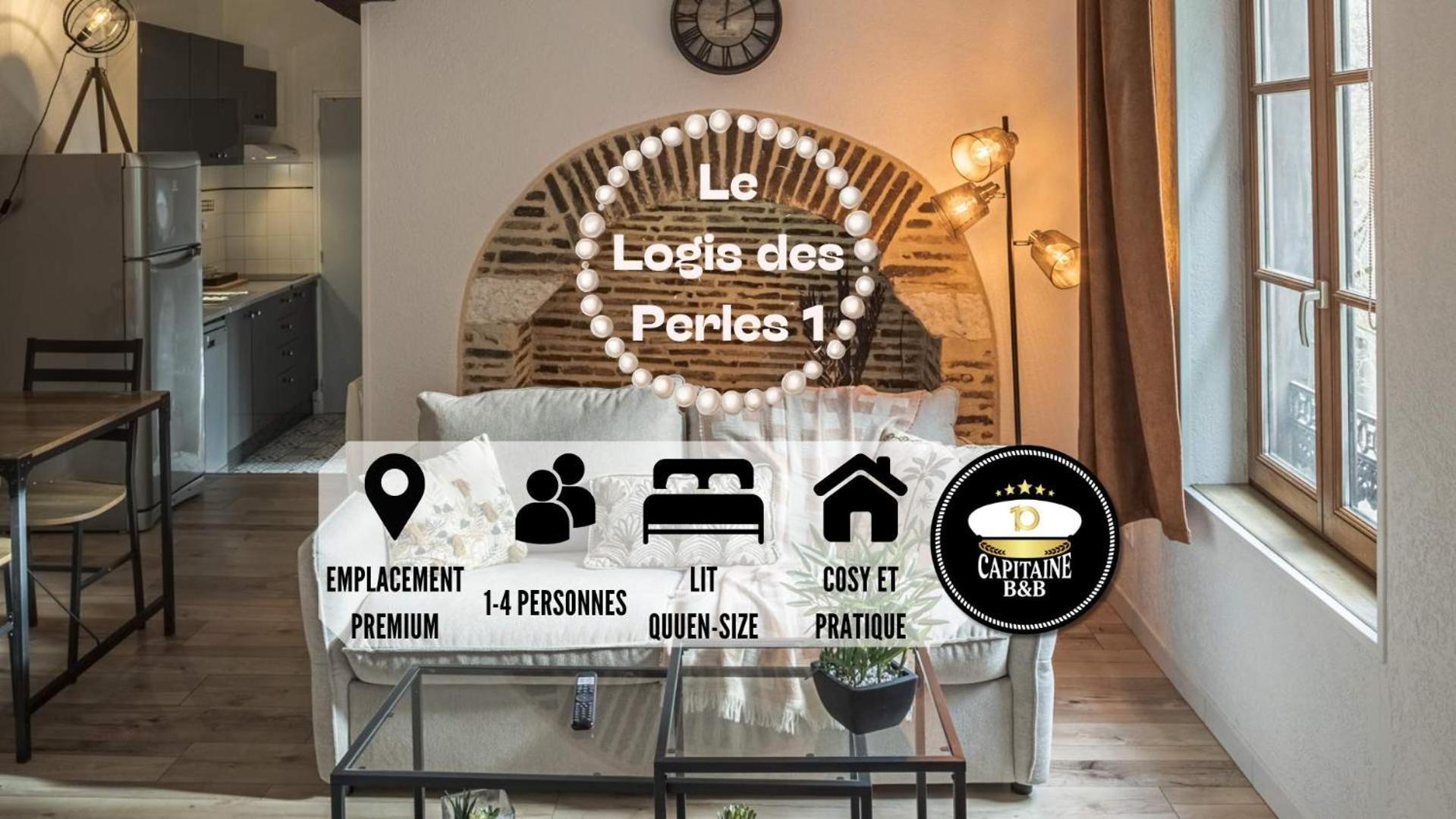 Le Logis Des Perles 1 - Emplacement Ideal - 4 Pers Troyes Buitenkant foto